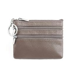 Geldbörse Damen,Klein und im Kurzformat Brieftasche Portemonnaie Damen Klein Damen Leder Kleines Portemonnaie Gross Kapazität PU Geldbeutel Coin Purse Wallet für Frauen Kinder,Lila A von Wambere