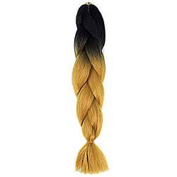 WanBeauty Extension Perücke Haarteil Braid Gradient Braiding Hitzebeständiges Synthetisches Haar Afrika Naturhaar Frauen 11# von WanBeauty