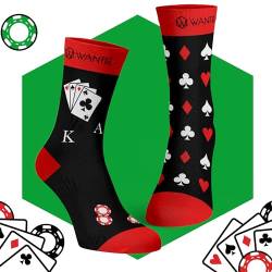 Wantee Socken Poker (as3, numeric, numeric_41, numeric_46, regular, regular) von Wantee