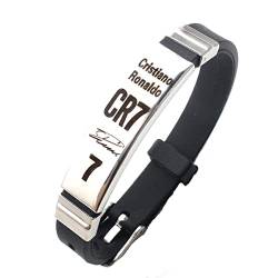 Ronaldo CR7 Lederarmband Party Sport Armband für Herren Damen von Wantism