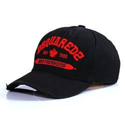 Wantism Dsquared2 Baseballkappe, verstellbar, DSQ, Snapback-Mütze, mehrfarbig, mehrfarbig, Einheitsgröße von Wantism