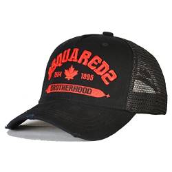 Wantism Dsquared2 Baseballkappe, verstellbar, Snapback, Mesh, für den Sommer, mehrfarbig, mehrfarbig, Einheitsgröße von Wantism