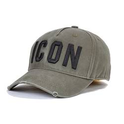 Wantism ICON Baseballkappe Verstellbare DSQ Snapback Mütze Grün, mehrfarbig, Einheitsgröße von Wantism