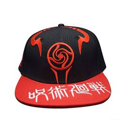 Wantism Jujutsu Kaisen Baseball Cap Sport Freizeit Mütze Snapback Verstellbare Mütze Mehrfarbig, mehrfarbig, One size von Wantism