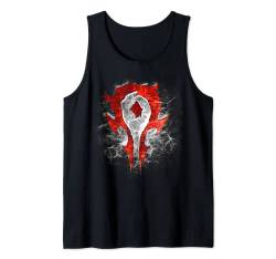 Warcraft Gaming-Logo Horde Burst Fiery Crest Epic Gamer Tank Top von Warcraft