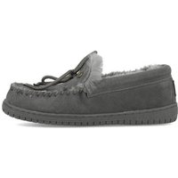 WARMBAT Warmbat Koala Women Suede Dark Grey Plüsch Hausschuhe von Warmbat