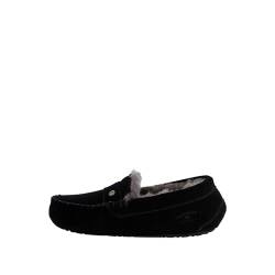 Warmbat Nowra Women Suede Pantoffel - Black von Warmbat