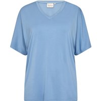 Wasabi CONCEPT T-Shirt "Stella", V-Ausschnitt, für Damen, blau, L von Wasabi CONCEPT