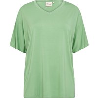 Wasabi CONCEPT T-Shirt "Stella", V-Ausschnitt, für Damen, grün, L von Wasabi CONCEPT