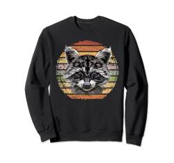 Waschbär Mapache Marder Raccoon Sweatshirt von Waschbär Tshirt Kinder Damen Herren Kostüm