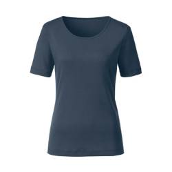 T-Shirt aus reiner Bio-Baumwolle, nachtblau von Waschbär