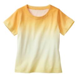 T-Shirt aus reiner Bio-Baumwolle, sanddorn von Waschbär
