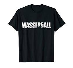 Retro Wasserballer Silhouette Water Polo Geschenkidee T-Shirt von Wasserball Fan Geschenke für Männer und Frauen