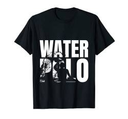 Water Polo T-Shirt Silhouette | Wasserballer Geschenkidee von Wasserball T Shirt Geschenke für Männer und Frauen