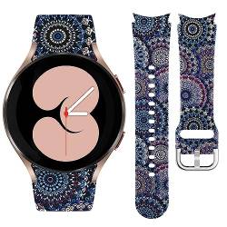 Watbro Kompatibel mit Samsung Galaxy Watch 6, Band Classic, 43 mm, 47 mm, 40 mm, 44 mm, Samsung Galaxy Watch 5/4, 40 mm, 44 mm, Boho-Band für Galaxy Watch 5 Pro/Galaxy Watch4 Classic, 46 mm/42 mm, für von Watbro