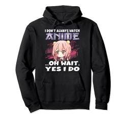 Watch Anime Girl Graphic Manga Anime Merch Japanese Pullover Hoodie von Watch Anime Merch Japan Kawaii Manga Otaku