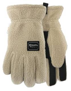 Watson Gloves Lady Baa Baa umweltfreundlicher Winterhandschuh – Touchscreen-kompatibel - Beige - Groß von Watson Gloves