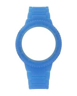 Watx Armband aus Silikon, Originalmodell, Glow/Blue, 43 mm, Referenz COWA1029. von Watx