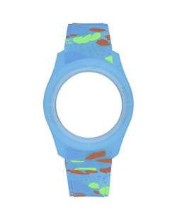 Watx Silikon-Armband, Modell Smart Juicy/Blue/38 mm, Artikelnummer COWA3545. von Watx