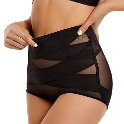 Waxden Damen Shapewear Unterhose Bauchweg Miederhose Hoher Taille Unterwäsche Bauchkontrolle Miederpant Weicher und Bequemer Body Shaper für Frauen von Waxden