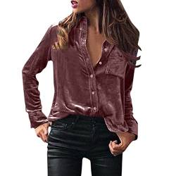 Long Sleeve Polo Shirt Women Pullover Damen Sommer Sexy Damen-Sommer-T-Shirt, lässig, bequem, Farbblockdruck, Rundhalsausschnitt, kurzärmelig Transparent Shirt Jersey Kleid Lang 2023 von Wdgfv