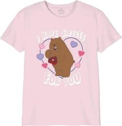 We Bare Bears Mädchen Giwebarts001 T-Shirt, Hellrosa, 10 Jahre von We Bare Bears