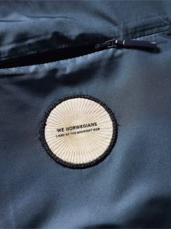 Mey & Edlich Herren Gestählte Fleece-Jacke wasserabweisend blau S von We Norwegians Europe ApS