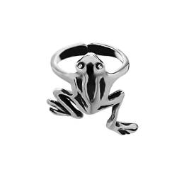 silberne Ohrringe | Ohrmanschette | Silberne Ohrmanschette, Frosch | WeLoveSilver von WeLoveSilver