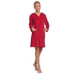 WeWo fashion Damen Kapuzenmantel 031 rot XL von WeWo fashion