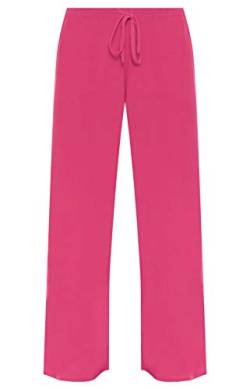 WearAll - Damen Übergröße Palazzo Hose - Cerise - 42 von WearAll