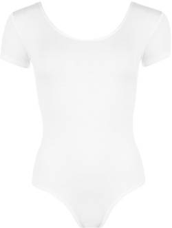 WearAll - Damen elastischer Body Top - Weiß - 36-38 von WearAll