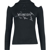 Wednesday - Gothic Langarmshirt - Little Tormenta - S bis XXL - für Damen - Größe L - schwarz  - EMP exklusives Merchandise! von Wednesday