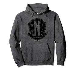 Wednesday Nevermore Academy Emblem Pullover Hoodie von Wednesday