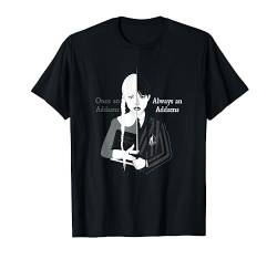 Wednesday Once an Addams Always an Addams Split Image T-Shirt von Wednesday