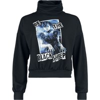 Wednesday - Gothic Sweatshirt - Be the black sheep - S bis XXL - für Damen - Größe L - schwarz  - EMP exklusives Merchandise! von Wednesday