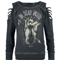 Wednesday - Gothic Sweatshirt - I'm dead inside - S bis XXL - für Damen - Größe XL - dunkelgrau  - EMP exklusives Merchandise! von Wednesday