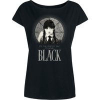 Wednesday The Blackest Heart Damen Loose-Shirt schwarz von Wednesday