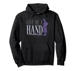 Wednesday and Thing Give Me A Hand Quote Pullover Hoodie von Wednesday