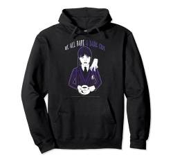 Wednesday and Thing We All Have A Dark Side Quote Pullover Hoodie von Wednesday