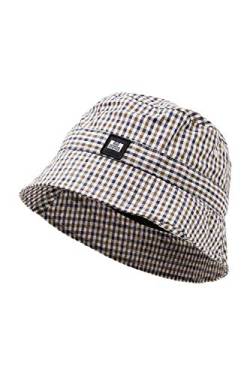 Weekend Offender 2102 Queensland Check Badge Logo Bucket Hat Gr. Einheitsgröße, beige von Weekend Offender