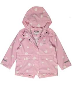 Kleinkinder Jacken 10-36 Monate Jungen Mädchen Baby Regenjacken Unisex wasserdicht Kapuzenjacke Übergangsjacke atmungsaktive Jacke Regenmantel Wetterfest (DE/NL/SE/PL, Numerisch, 92, Z1) von Weichers