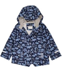 Kleinkinder Jacken 10-36 Monate Jungen Mädchen Baby Regenjacken Unisex wasserdicht Kapuzenjacke Übergangsjacke atmungsaktive Jacke Regenmantel Wetterfest (DE/NL/SE/PL, Numerisch, 92, Z3) von Weichers