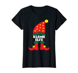 Kleine Elfe Weihnachtsoutfit Partnerlook Elfen Weihnachten T-Shirt von Weihnachten Elfen Familie Kostüm Familienoutfit