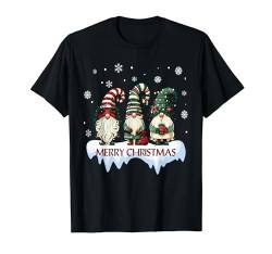 Lustige Weihnachtswichtel Weihnachten Wichtel Christmas Gnom T-Shirt von Weihnachten Familie Bekleidung Damen Herren Kinder