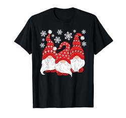 Lustige Weihnachtswichtel Weihnachten Wichtel Christmas Xmas Kurzarm T-Shirt von Weihnachten Familie Bekleidung Damen Herren Kinder