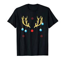 Heiligabend Weihnachtsmann Geschenk Lustiges Rentier T-Shirt von Weihnachten Rentier T-Shirts & Geschenkideen