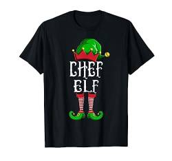 Chef Elf Partnerlook Familien Outfit Weihnachten T-Shirt von Weihnachts-Shirts T-Shirts von MK