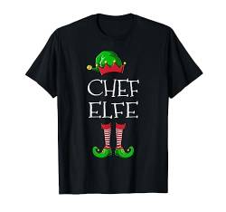Chef-Elfe Weihnachtsoutfit Frauen-Geschenke für Weihnachten T-Shirt von Weihnachts-Shirts T-Shirts von MK
