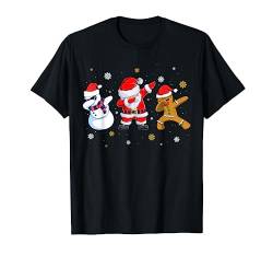 Dabbing Weihnachtsmann Santa Weihnachten Christmas Xmas T-Shirt von Weihnachts-Shirts T-Shirts von MK