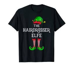 Friseur Elf Lustige Weihnachtsmann Familie T-Shirt von Weihnachts-Shirts T-Shirts von MK